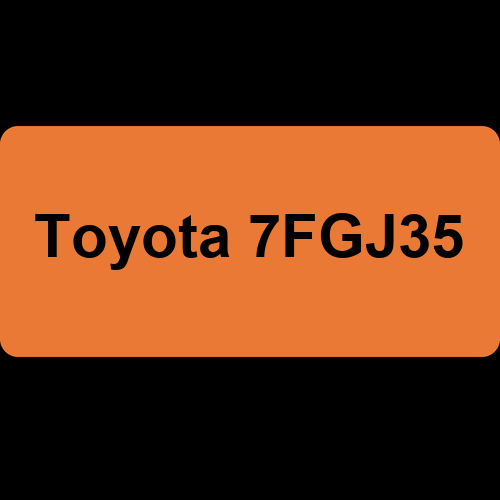 Toyota 7FGJ35